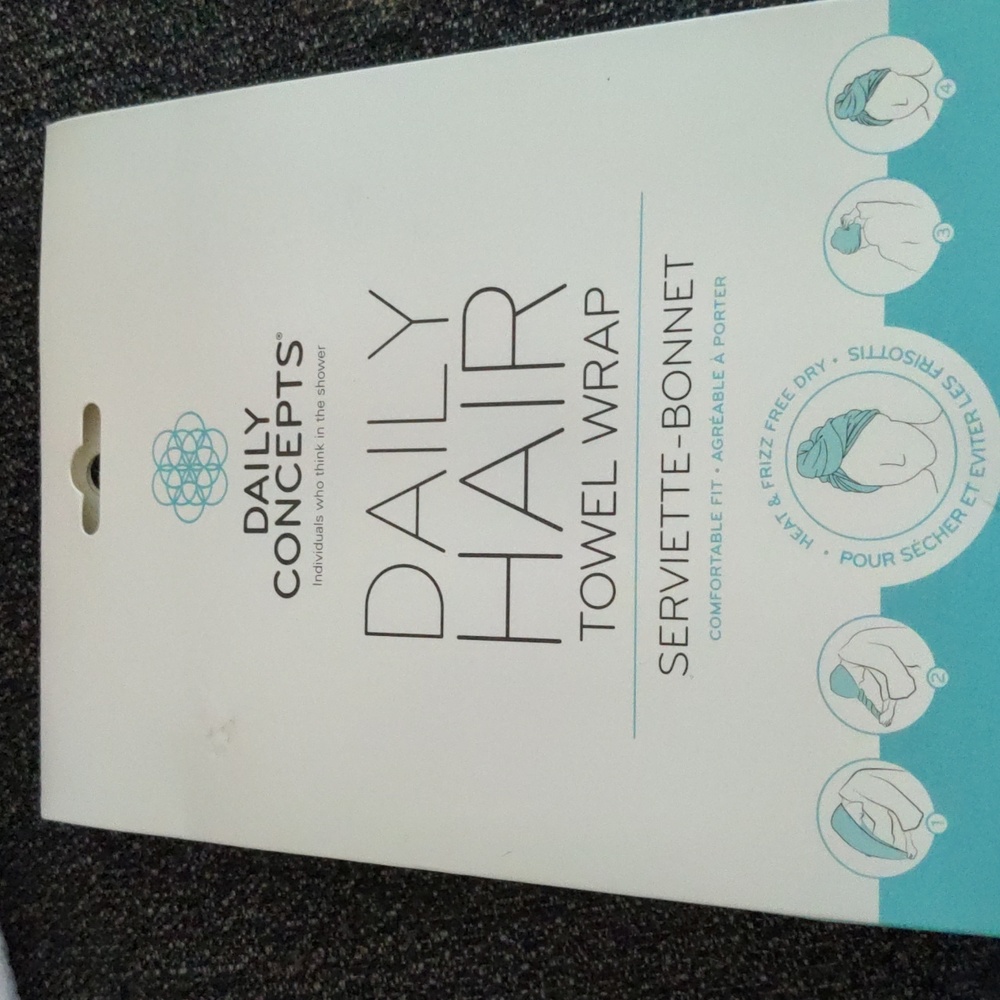 Daily Concepts Daily Hair Towel Wrap